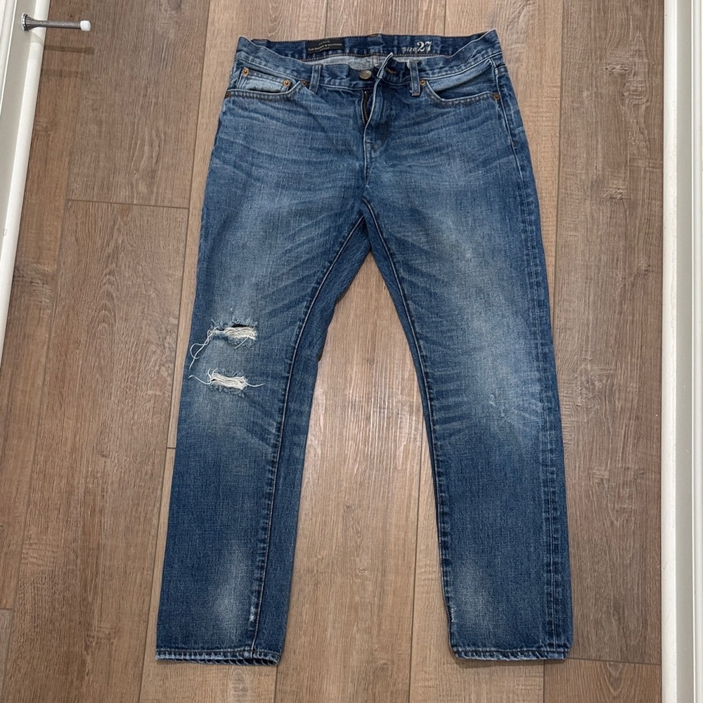 J. Crew Boyfriend Jeans in Classic Blue
